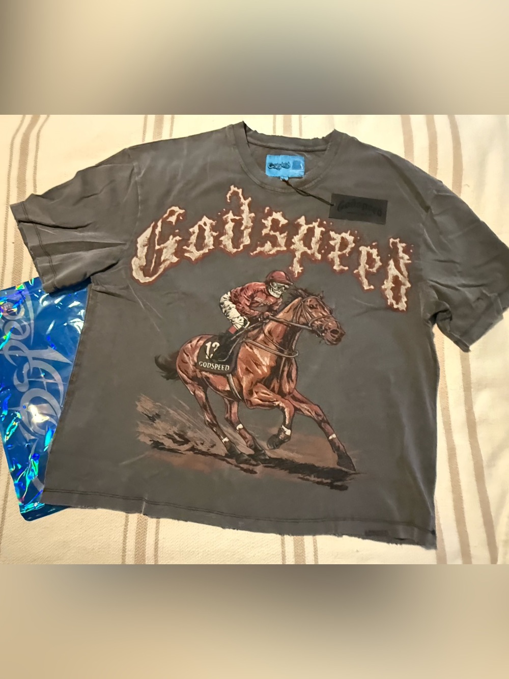 Godspeed thoroughbred 2.0 tee grey